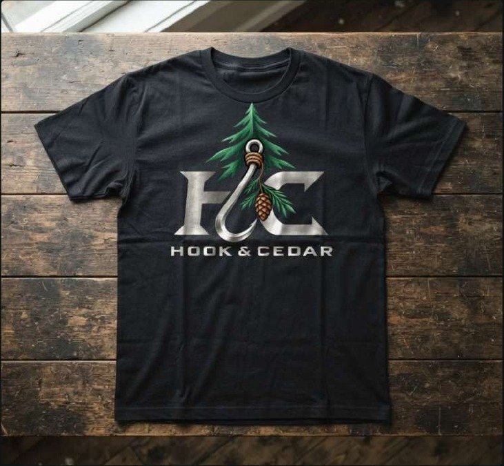 Black Hook and Cedar tee